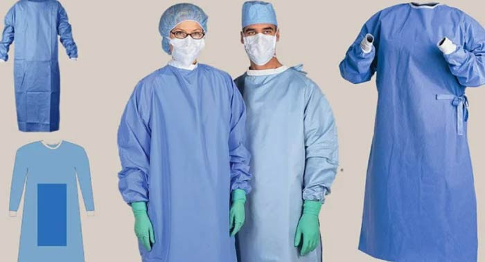 تصویر 3 از گان یکبار مصرف پزشکی بهداشتی با شرایط فوق العاده